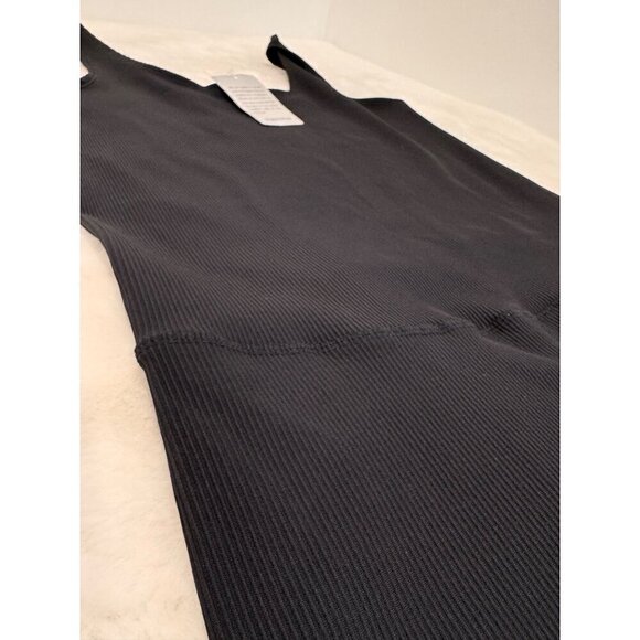 New Ingrid+Isabel Women's Size M Rib Full Length Maternity Bodysuit Black - Picture 8 of 12